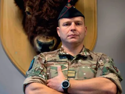 Le Colonel Antoine Naulet, Chef de corps du 126e Régiment d’Infanterie